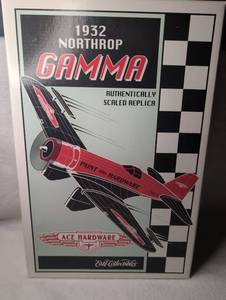 lot 1303 image: 1932 Northrop Gamma Aircraft Die-Cast Model by Ertl Collectibles
