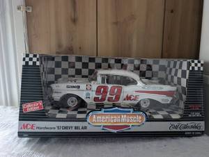 lot 1501 image: Ertl American Muscle 1957 Chevy Bel Air ACE Hardware Die Cast Car