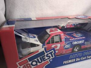 lot 1504 image: Racing Champions CarQuest Dodge Supertruck Die-Cast Model