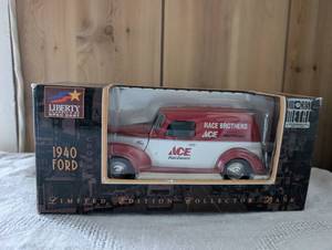 lot 1706 image: Liberty Classics 1940 Ford Ace Hardware Die Cast Collector Bank