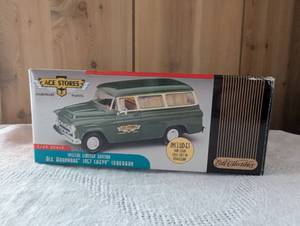 lot 1708 image: Ertl Collectibles Ace Hardware 1957 Chevy Suburban Die Cast Model
