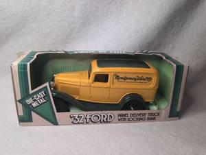 lot 1906 image: ERTL 1932 Ford Panel Delivery Truck Montgomery Ward Collectors Bank