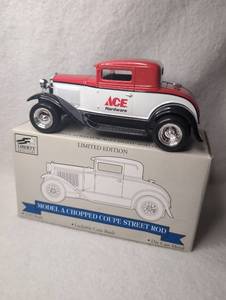 lot 1913 image: Liberty Classics ACE Hardware Model A Chopped Coupe Street Rod Die Cast Bank