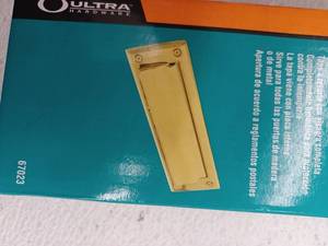 lot 14349 image: Ultra Hardware Double Door Mail Slot, 3 Pack