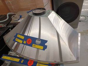 lot 14597 image: Zephyr 36 Inch Range Hood, 600 CFM