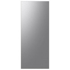 lot 14606 image: Samsung - Bespoke 3-Door French Door Refrigerator panel - Top Panel - Stainless Steel