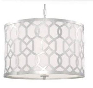 5-Light Polished Nickel Transitional Chandelier