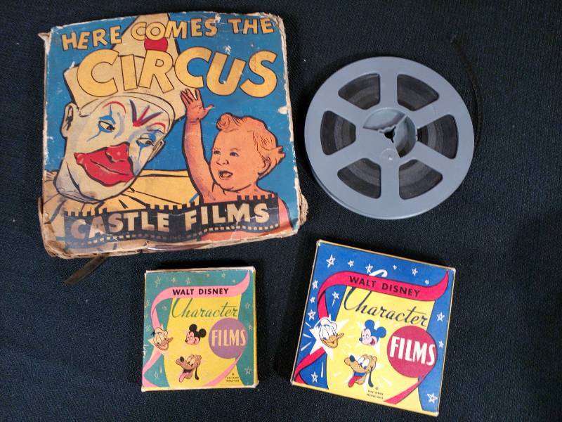 lot 11 image: Vintage 8MM Movie Reel Films - Vintage Disney