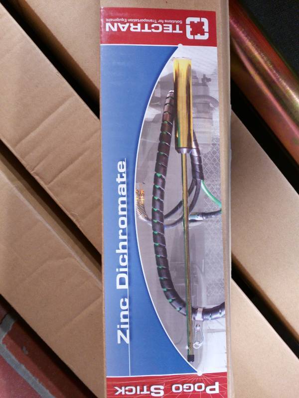 lot 15 image: Tectran 9400E 40 Pogo Sticks Without Clamps For Transportation Equipment