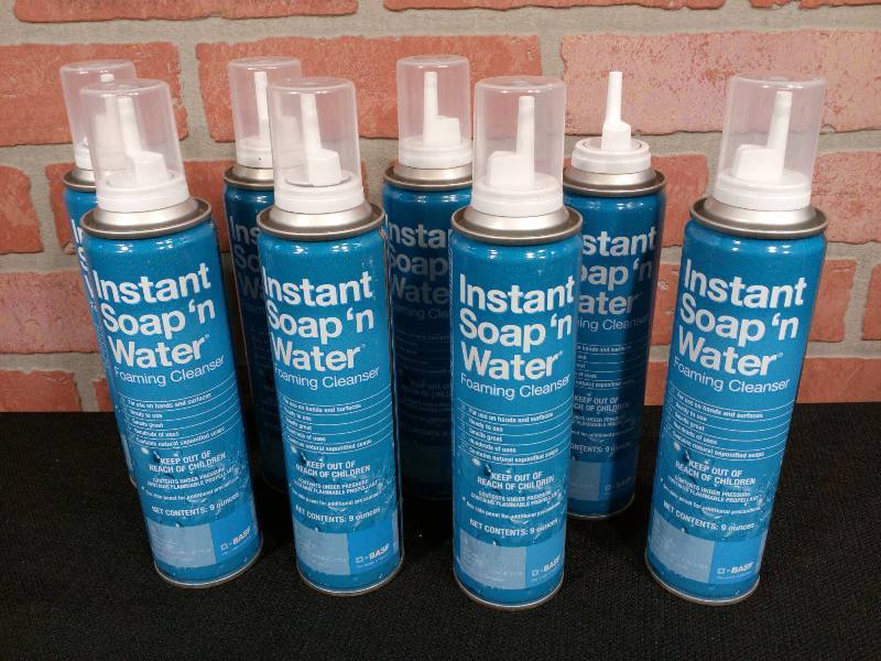 lot 34 image: BASF Instant Soap n Water Foaming Cleanser