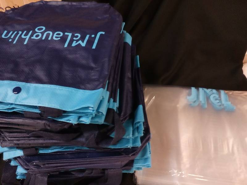 lot 65 image: J. McLaughlin Bag Lot VERY STRONG Totes