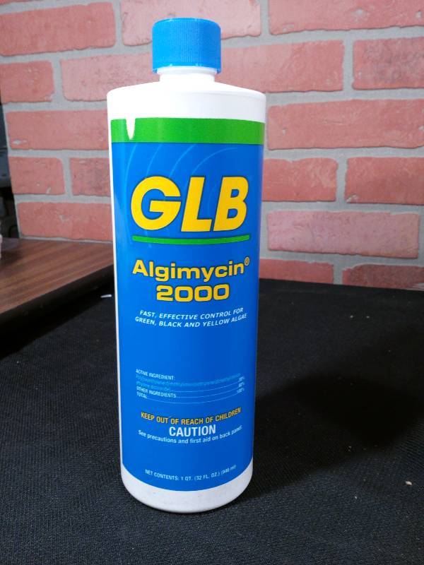 lot 108 image: GLB Algimycin 2000 Pool Chemical For Algae ONLY 4