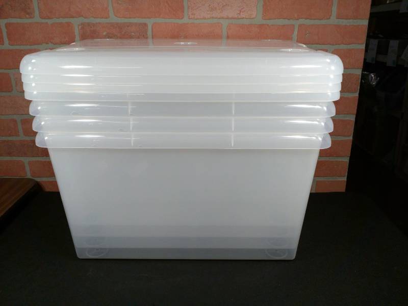 lot 126 image: Staples Store & Slide File Tote