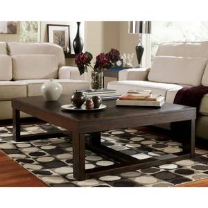 lot 14759 image: Signature Design by Ashley Watson Coffee Table in Dark Brown