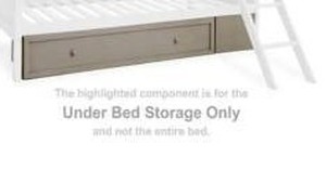 lot 14761 image: B733-50 Ashley Furniture Lettner Under Bed Storage