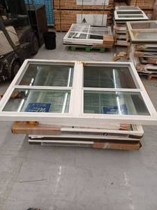 lot 14781 image: Double Hung Vinyl Window Approximately 55x77