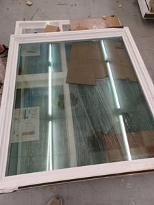 Vinyl Window Approximately 59.5x53.25