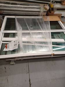 lot 14787 image: Double Hung Vinyl Window Approximately 58x70