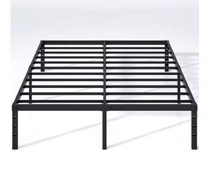 lot 5843 image: NEW JETO Metal Bed Frame,Queen Size Bed Frame