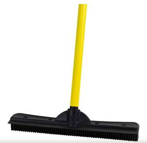 lot 5854 image: Pet Hair Removal Rubber Broom