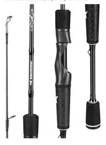 lot 5856 image: KastKing Crixus Fishing Rods,IM6 Graphite Spinning Rod & Casting Rod WZirconium Oxide Ring Stainless Steel Guides, SuperPolymer Handle