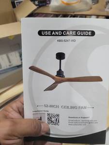 lot 4009 image: 52 Ceiling fan