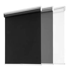 lot 5912 image: Blackout Roller Shades for Windows, Cordless Free-Stop Blinds with Thermal Insulated,UV Protection Fabric. Pull Down Room Darkening Door Blinds for Home, Office Easy to Install(24 W x 72 H,Black