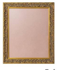 lot 5921 image: ArtXO 20x24 Picture Frame Gold Wooden Wall Hanging Frame for 20 by 24 Canvas Frames Display, VerticalHorizontal 24x20 Poster Frame for Wall Decor