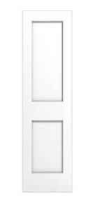 lot 4048 image: 20 in x 80 in ., 2-Panel white door