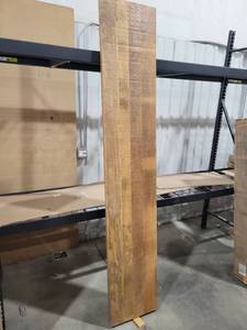 lot 4050 image: Table wood top rustic  16x90