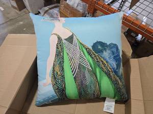 lot 2316 image: Abstract Art Figure Pillowcase with Modern Aesthetic