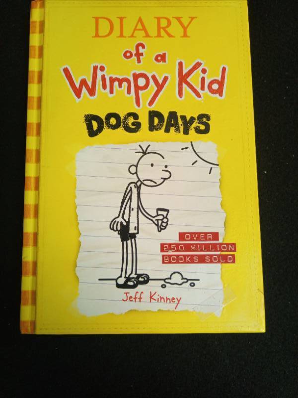 lot 2016 image: Diary of a Wimpy Kid Dog Days Book - Retail $14