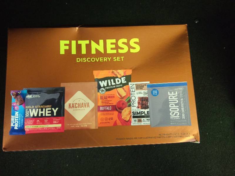 lot 2035 image: Fitness Discovery Sample Set - Retail $29