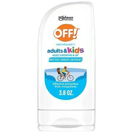 lot 2053 image: OFF Insect Repellent Lotion for Adults & Kids  Fragrance-Free Bug Repellent for Everyday Protection from Mosquitoes  3.8 oz - Retail $11