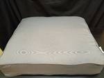 Mozaic Company Beige Patio Lounge Chair Cushion 25 Inch Square - Retail: $45