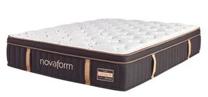 lot 1004 image: Novaform 14 Legacy Premier Support Hybrid Euro Top Mattress - Retail $0
