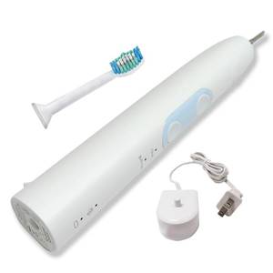 lot 1018 image: Electric Toothbrush for Philip Series Gum Health Adult Sonic Toothbrush Daily Care Gum Care ( Blue, 3pcs) Power Tested  Comes with main unit, charger and case.   - Retail $47