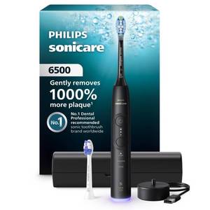 lot 1053 image: Philips Sonicare Electric Toothbrush - Next-Generation Sonicare Technology, Pressure Sensor, SmarTimer, BrushPacer, 21-Day Runtime, Travel Case, WhiteSilver, HX721V - Retail $120
