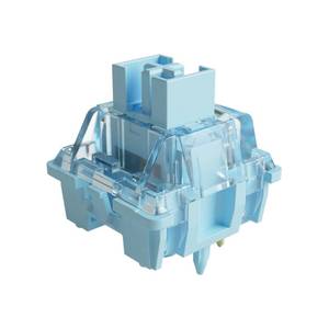 lot 1194 image: Akko V3 Creamy Blue Pro Keyboard Switch with Dustproof Stem for Mechanical Gaming Keyboard, 5-Pin 45gf Pre Lubed Tactile Key Switches (45pcs) - Retail $13