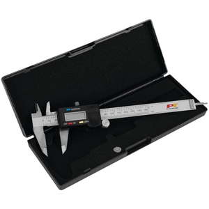 lot 1196 image: Performance Tool W80152 Electronic Digital Caliper with Extra Large LCD Screen  0-6-Inches -InchMillimeter Conversion - Retail $65