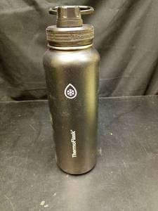 lot 1205 image: ThermoFlask Stainless Steel Insulated Water Bottle with Handle - Retail $15