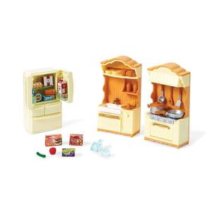 lot 1224 image: Calico Critters Kitchen Playset - Create Delicious Meals with Your Critters - Retail $28