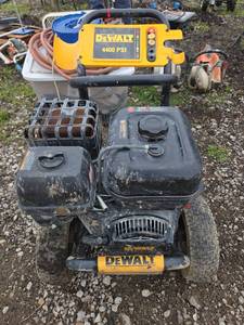 lot 24951 image: DeWalt 4400 PSI Gas Pressure Washer Model DXPW61377