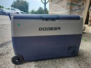 lot 612500 image: Bodega Portable Electric Cooler with Wheels