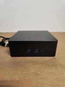 lot 30 image: Dell Mini PC Desktop Computer with Power Adapter