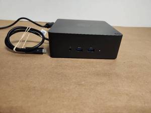lot 56 image: Dell TB16 Thunderbolt Docking Station with Power Adapter