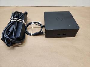 lot 58 image: Dell TB16 Thunderbolt 3 Docking Station with Power Adapter