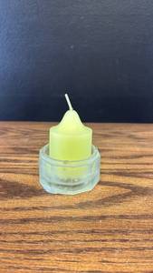 lot 5324 image: Candle with glass holder