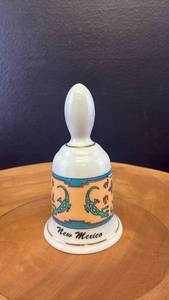 lot 5337 image: New Mexico Southwestern Design Ceramic Bell