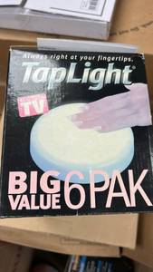 lot 5431 image: TapLight As Seen On TV 6-Pack LED Touch Light Set